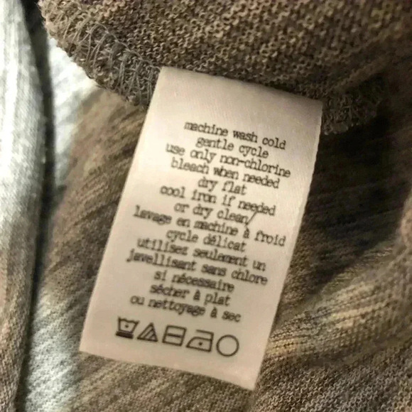 Rag & Bone Crop Top Grey Size XS - Picture 5 of 6